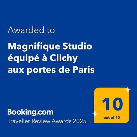 Apartment Magnifique Equipe A Aux Portes De Paris Clichy